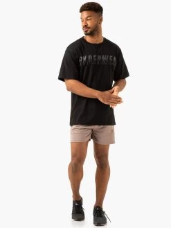Overdrive Oversized T-Shirt - Black -Ryderwear overdrive oversized t shirt black clothing ryderwear 742630 1080x