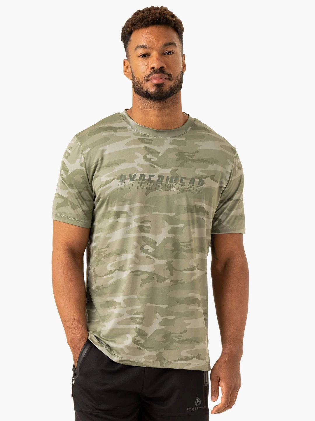 Overdrive T-Shirt - Sage Green Camo 1 Overdrive T-Shirt - Sage Green Camo