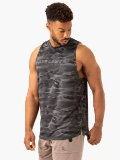 Overdrive Tank - Black Camo
