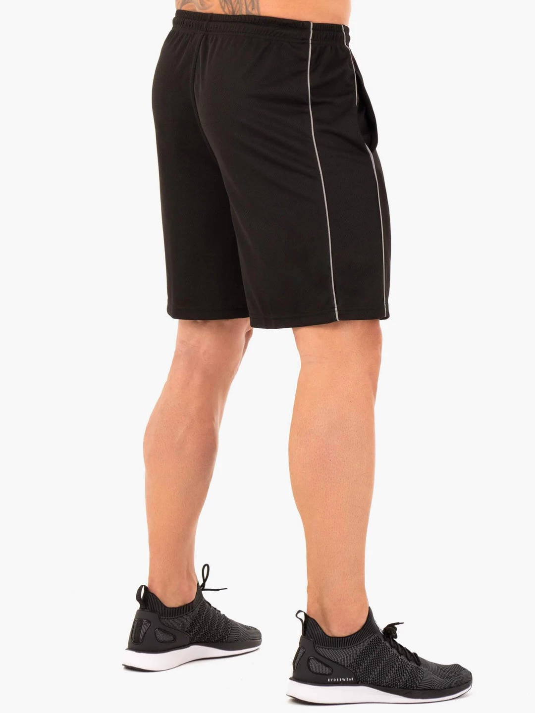 Performance Mesh Shorts - Black 4 Performance Mesh Shorts - Black - Image 4