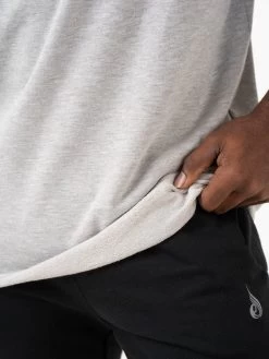 Pursuit Oversized Fleece T-Shirt - Light Grey Marl 11 Pursuit Oversized Fleece T-Shirt - Light Grey Marl -Ryderwear pursuit oversized fleece t shirt light grey marl clothing ryderwear 890322 1080x