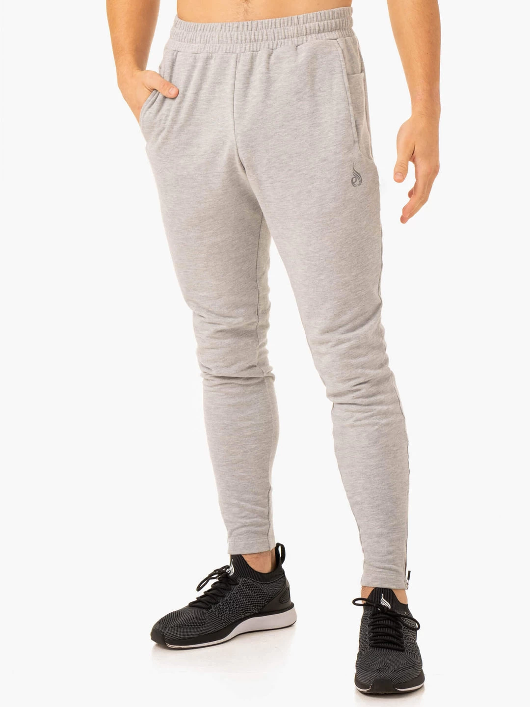 Pursuit Track Pants - Light Grey Marl 1 Pursuit Track Pants - Light Grey Marl