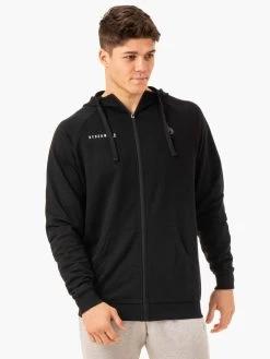 Pursuit Zip Up Hoodie - Black -Ryderwear pursuit zip up hoodie black clothing ryderwear 591343 1080x