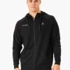 Pursuit Zip Up Hoodie - Black