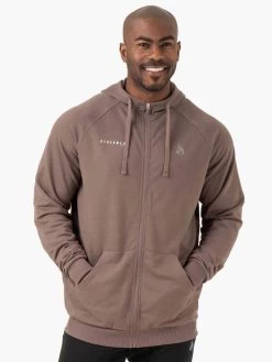 Ryderwear 41 Pursuit Zip Up Hoodie - Taupe