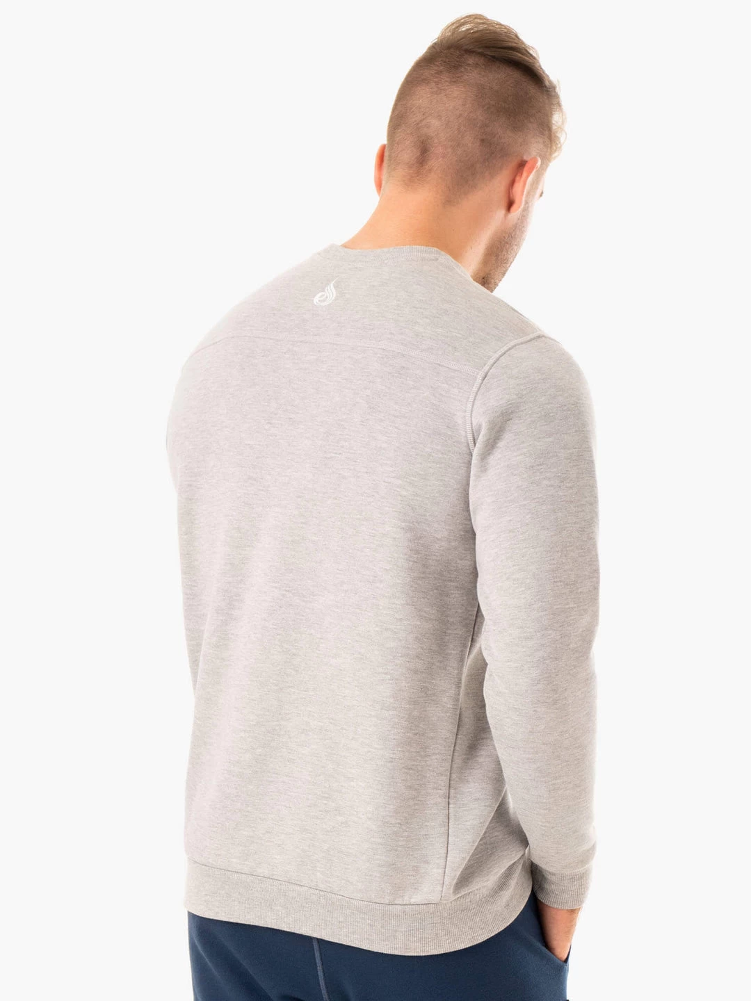 Recharge Pullover - Grey Marl 2 Recharge Pullover - Grey Marl - Image 2