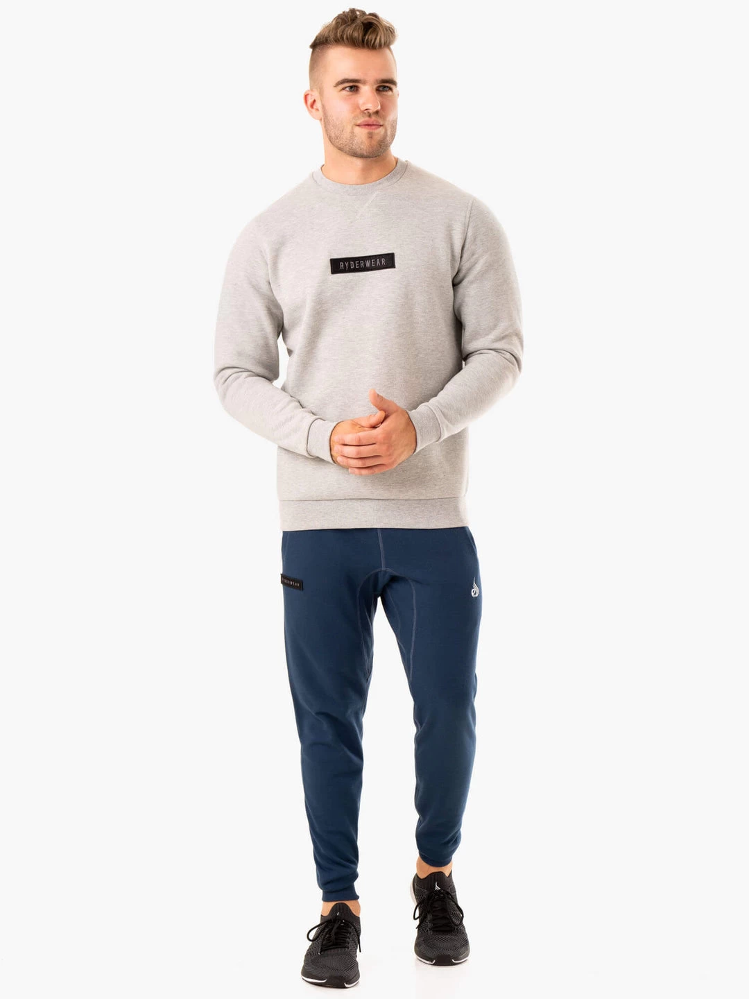 Recharge Pullover - Grey Marl 5 Recharge Pullover - Grey Marl - Image 5
