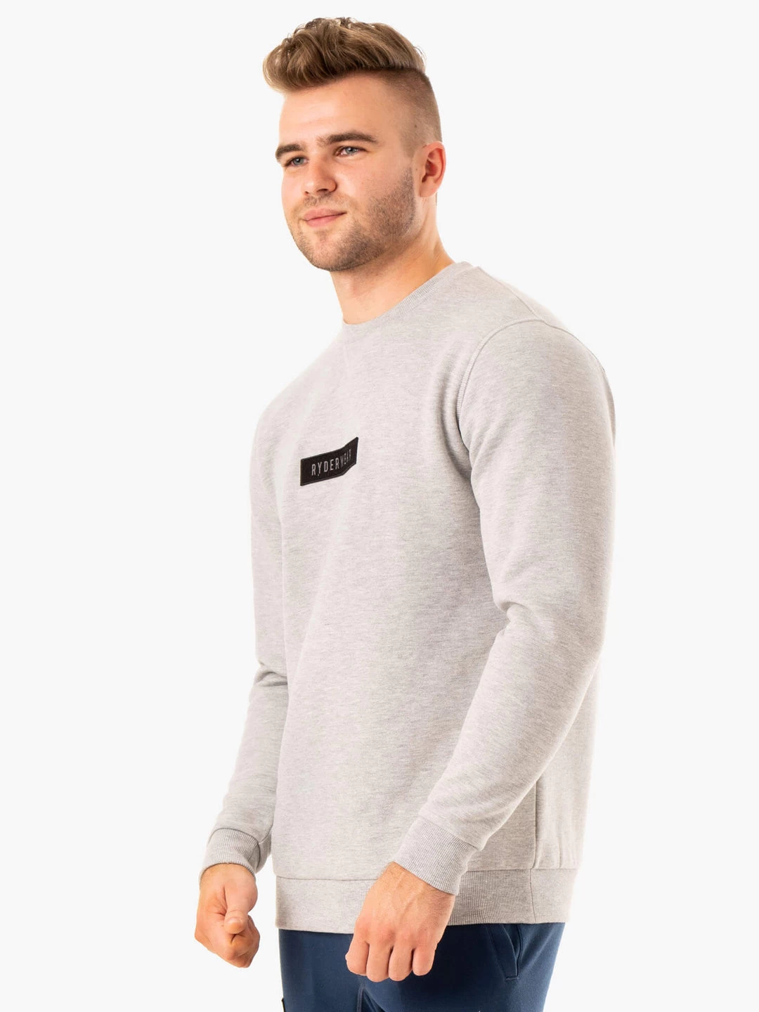 Recharge Pullover - Grey Marl 3 Recharge Pullover - Grey Marl - Image 3