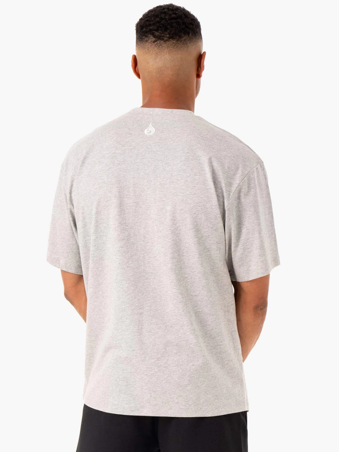 Recharge T-Shirt - Grey Marl 2 Recharge T-Shirt - Grey Marl - Image 2