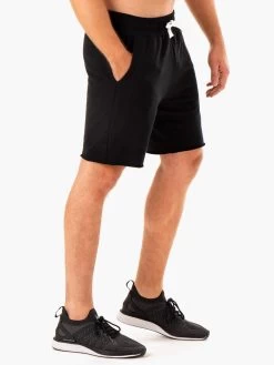 Recharge Track Gym Short - Black -Ryderwear recharge track gym short black clothing ryderwear 142677 1080x