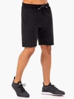 Recharge Track Short - Black -Ryderwear recharge track short black clothing ryderwear 654975 1080x