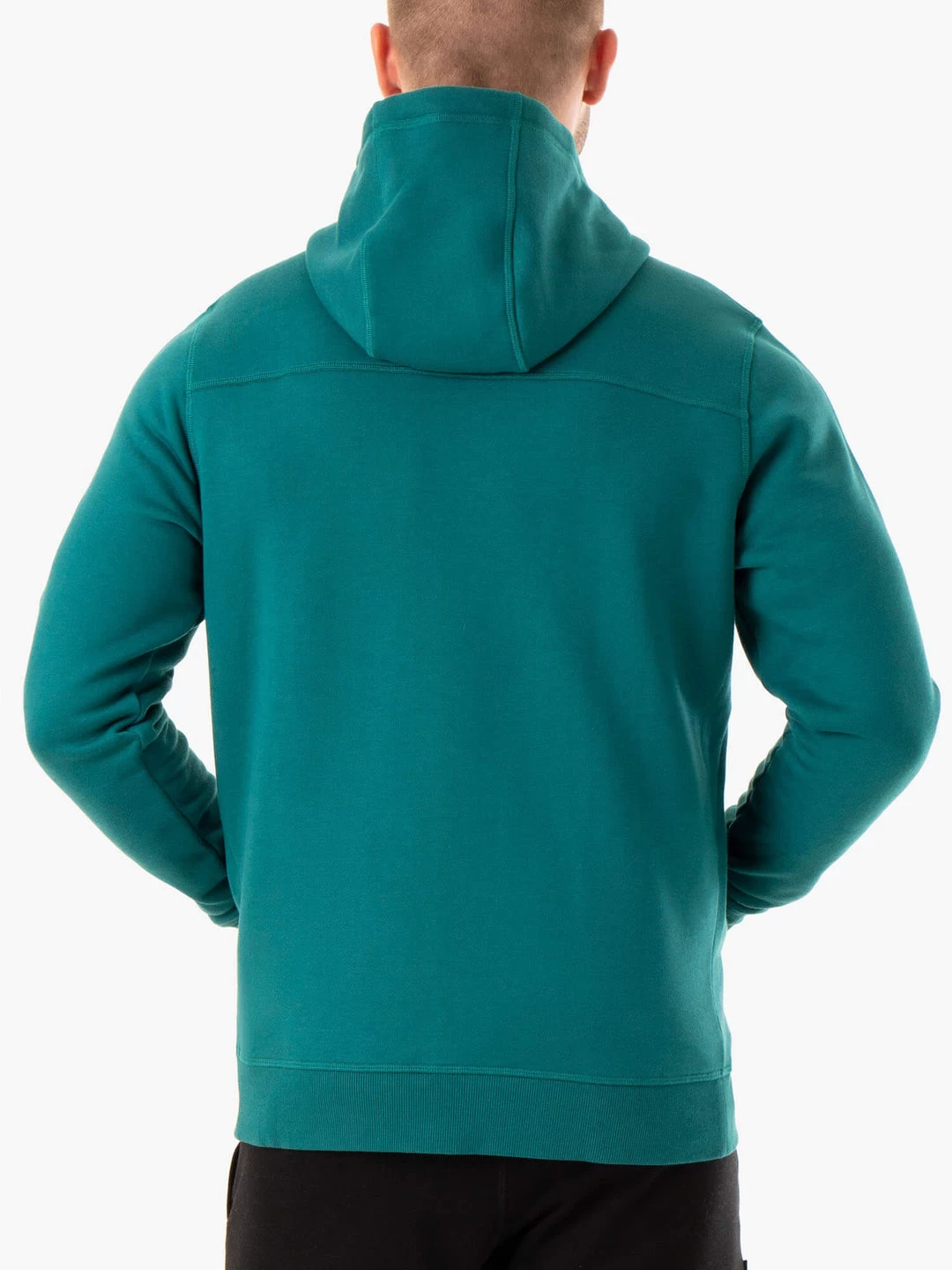 Recharge Zip Up Hoodie - Teal 2 Recharge Zip Up Hoodie - Teal - Image 2