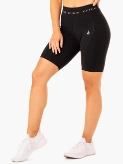 Reflex High Waisted Bike Shorts - Black 8 Reflex High Waisted Bike Shorts - Black -Ryderwear reflex high waisted bike shorts black clothing ryderwear 904299 1080x