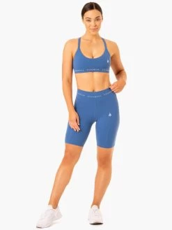 Reflex High Waisted Bike Shorts - Blue -Ryderwear reflex high waisted bike shorts blue clothing ryderwear 721016 1080x