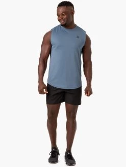 Reflex Mesh Baller Tank - Blue -Ryderwear reflex mesh baller tank blue clothing ryderwear 759484 1080x
