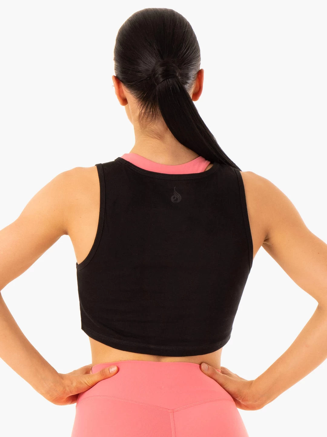 Replay Cross Over Tank - Black 2 Replay Cross Over Tank - Black - Image 2