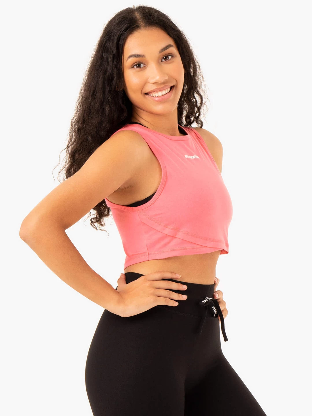 Replay Cross Over Tank - Coral 3 Replay Cross Over Tank - Coral - Image 3