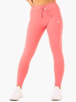 Replay High Waisted Leggings - Coral -Ryderwear replay high waisted leggings coral clothing ryderwear 378306 1080x