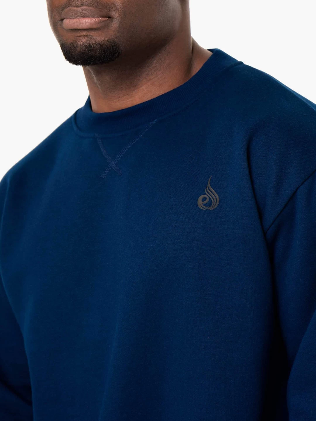 Reset Fleece Crew Neck - Blue 3 Reset Fleece Crew Neck - Blue - Image 3