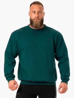 Reset Fleece Crew Neck - Emerald