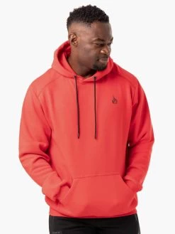 Reset Pullover Hoodie - Red