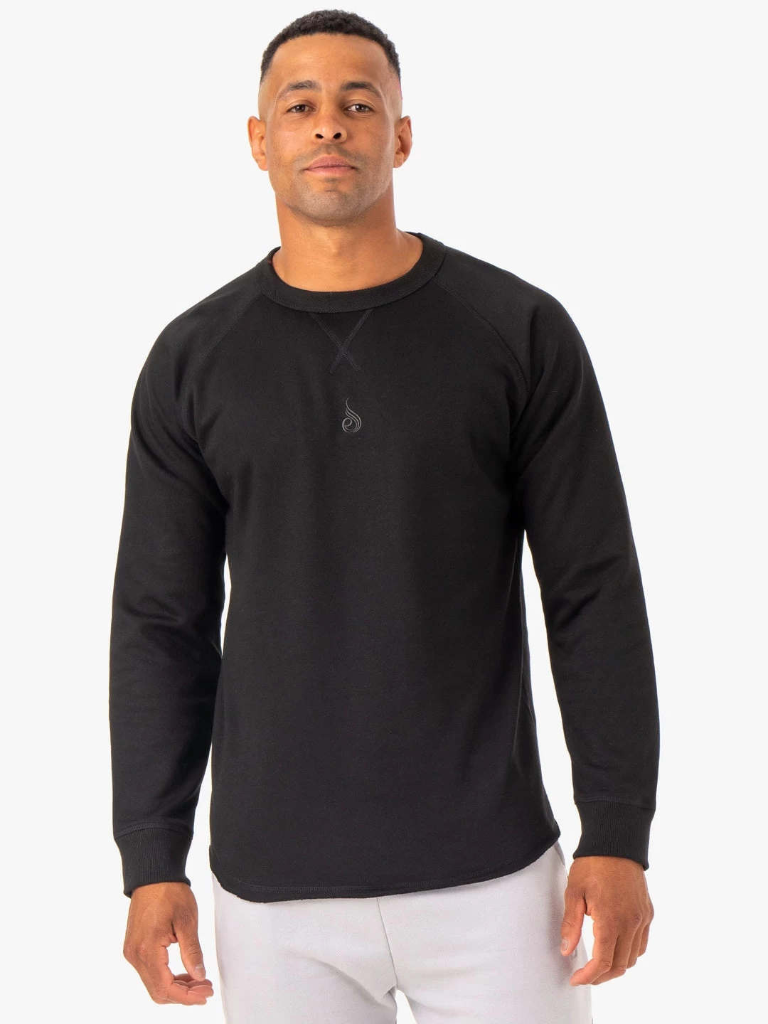 Restore Crew Neck - Black 1 Restore Crew Neck - Black