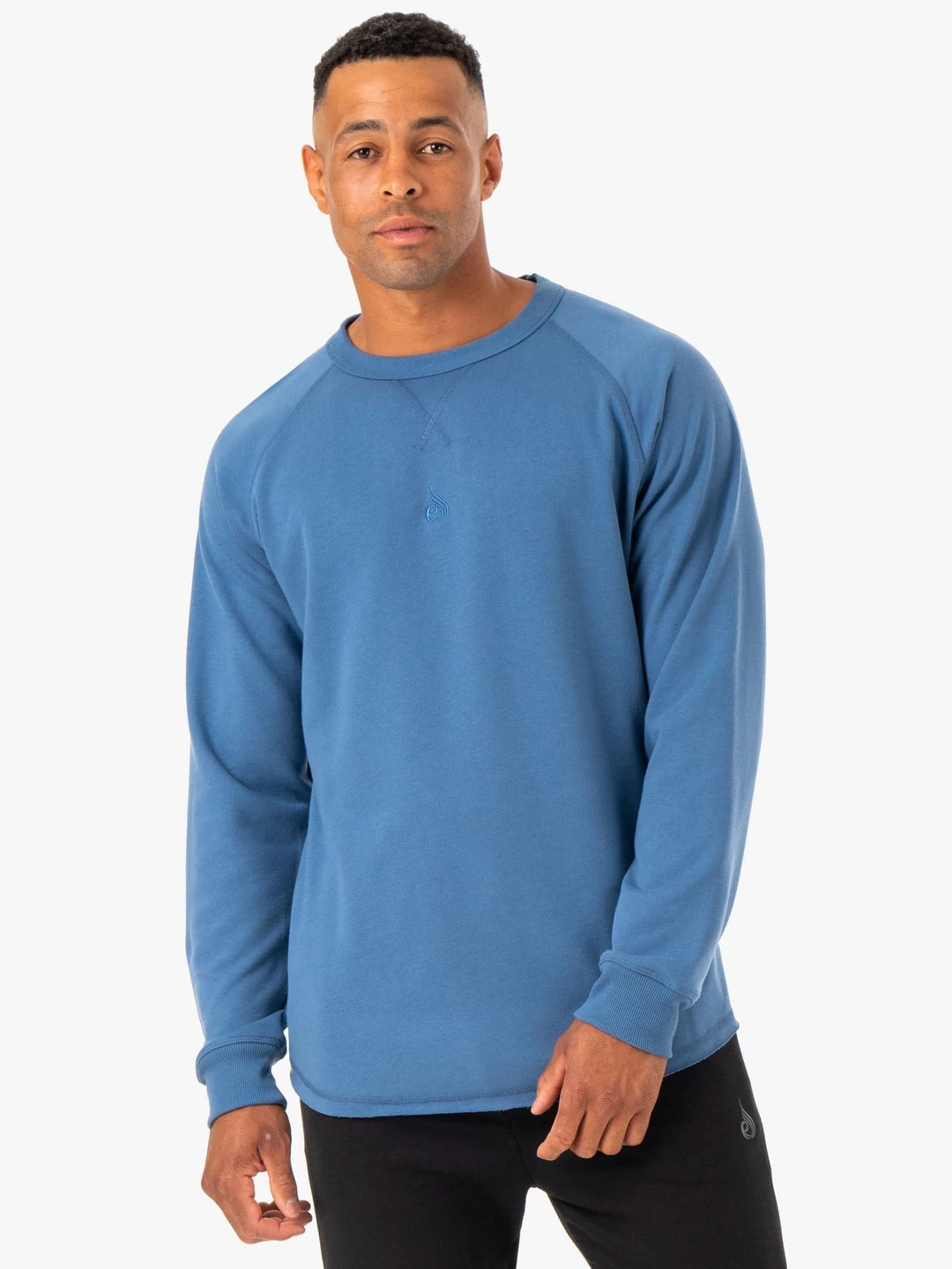 Restore Crew Neck - Blue 1 Restore Crew Neck - Blue