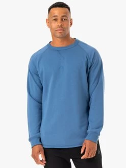 Restore Crew Neck - Blue 8 Restore Crew Neck - Blue -Ryderwear restore crew neck blue clothing ryderwear 280381 1080x