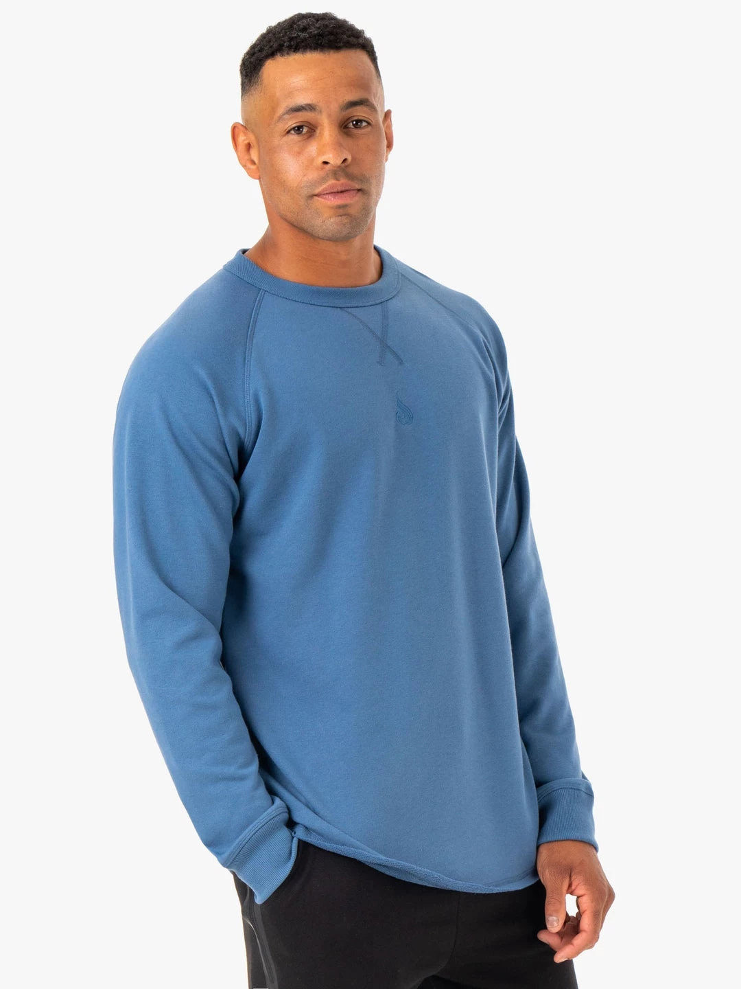 Restore Crew Neck - Blue 3 Restore Crew Neck - Blue - Image 3