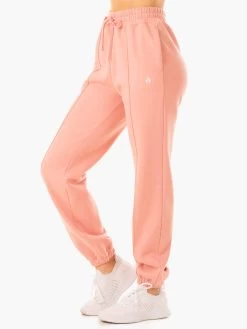 Revival High Waisted Track Pant - Pink -Ryderwear revival high waisted track pant pink clothing ryderwear 918680 1080x