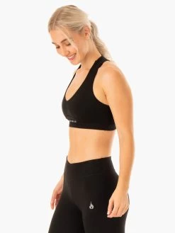 Revival Sports Bra - Black -Ryderwear revival sports bra black clothing ryderwear 718824 1080x
