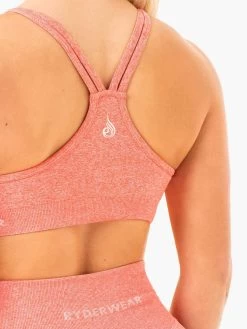 Sculpt Seamless Sports Bra - Peach Marl -Ryderwear sculpt seamless sports bra peach marl clothing ryderwear 565344 1080x