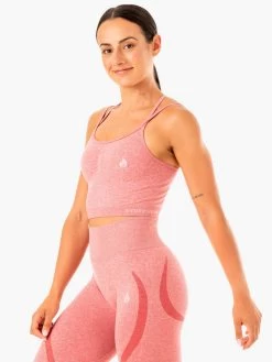 Sculpt Seamless Tank - Pink Marl -Ryderwear sculpt seamless tank pink marl clothing ryderwear 386115 1080x