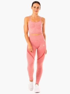 Sculpt Seamless Tank - Pink Marl -Ryderwear sculpt seamless tank pink marl clothing ryderwear 824876 1080x