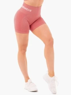 Seamless Staples Shorts - Rose Pink Marl 7 Seamless Staples Shorts - Rose Pink Marl -Ryderwear seamless staples shorts rose pink marl clothing ryderwear 201589 1080x