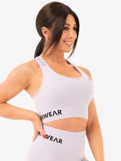 Seamless Staples Sports Bra - Lilac Marl 7 Seamless Staples Sports Bra - Lilac Marl -Ryderwear seamless staples sports bra lilac marl clothing ryderwear 118540 1080x