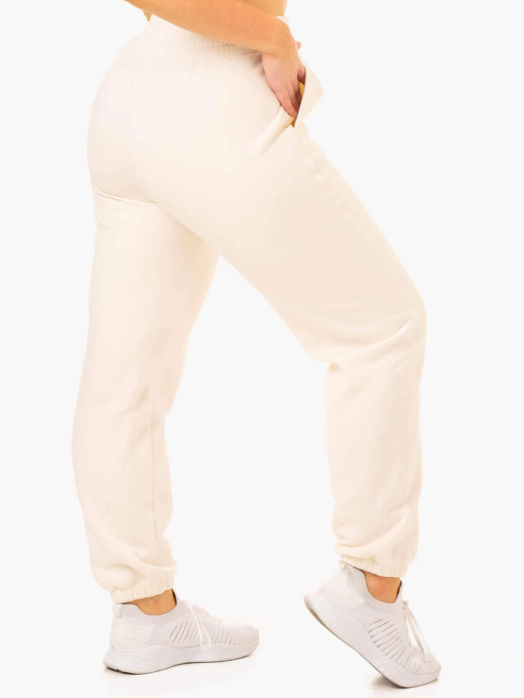 Sideline Track Pants - Vanilla 2 Sideline Track Pants - Vanilla - Image 2