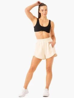 Sideline Track Shorts - Vanilla -Ryderwear sideline track shorts vanilla clothing ryderwear 808973 1080x