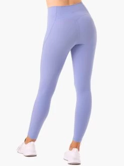 Sola High Waisted Leggings - Purple