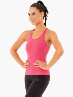 Sola Tank - Pink -Ryderwear sola tank pink clothing ryderwear 297412 1080x