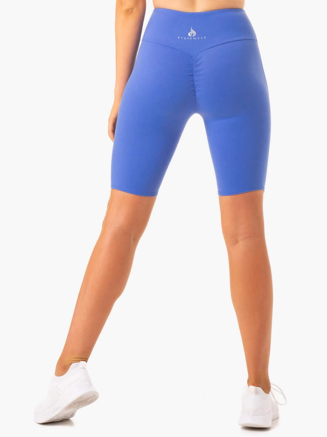 Staples Scrunch Bum Bike Shorts - Iris Blue 2 Staples Scrunch Bum Bike Shorts - Iris Blue - Image 2