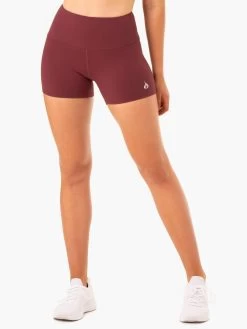 Staples Scrunch Bum Booty Shorts - Burgundy 6 Staples Scrunch Bum Booty Shorts - Burgundy -Ryderwear staples scrunch bum booty shorts burgundy clothing ryderwear 408367 1080x