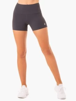 Staples Scrunch Bum Booty Shorts - Charcoal