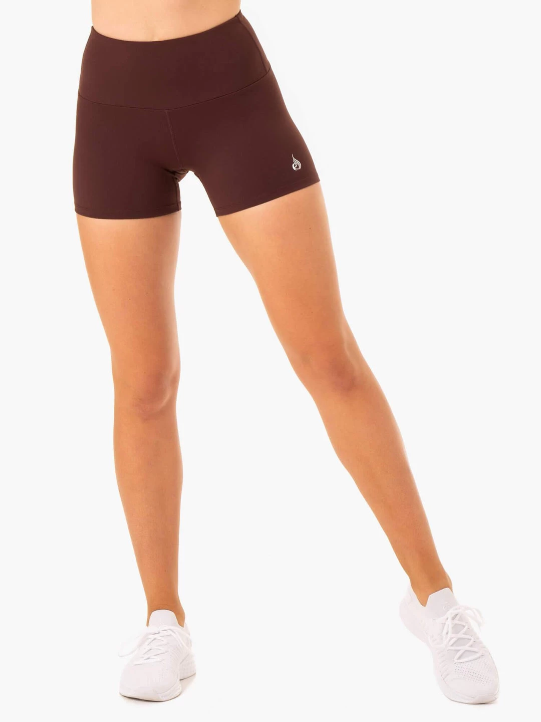 Staples Scrunch Bum Booty Shorts - Chocolate 1 Staples Scrunch Bum Booty Shorts - Chocolate