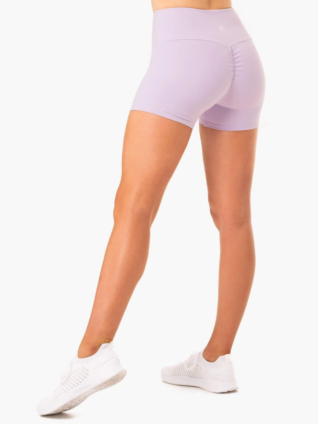 Staples Scrunch Bum Booty Shorts - Lilac 2 Staples Scrunch Bum Booty Shorts - Lilac - Image 2