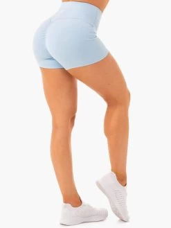 Staples Scrunch Bum Booty Shorts - Sky Blue 6 Staples Scrunch Bum Booty Shorts - Sky Blue -Ryderwear staples scrunch bum booty shorts sky blue clothing ryderwear 101172 1080x