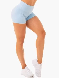 Staples Scrunch Bum Booty Shorts - Sky Blue 7 Staples Scrunch Bum Booty Shorts - Sky Blue -Ryderwear staples scrunch bum booty shorts sky blue clothing ryderwear 162069 1080x