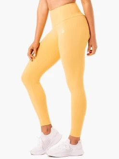 Staples Scrunch Bum Leggings - Mango -Ryderwear staples scrunch bum leggings mango clothing ryderwear 812695 1080x