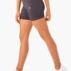 Staples Scrunch Bum Mid Length Shorts - Charcoal
