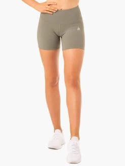 Staples Scrunch Bum Mid Length Shorts - Khaki 5 Staples Scrunch Bum Mid Length Shorts - Khaki -Ryderwear staples scrunch bum mid length shorts khaki clothing ryderwear 704899 1080x